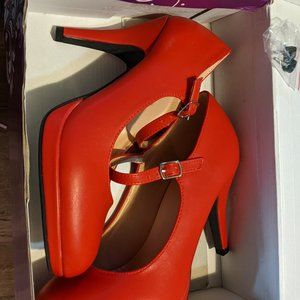 Brand New In Box Pumps/Heels - Brand: Forever Link, Size: 8.5, Color: Red